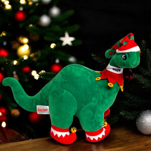 Sinclair Gas & Oil Christmas Plush 2024 Dino Elf NEW Stuffed Animal